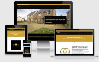 New website launch – TB Construction