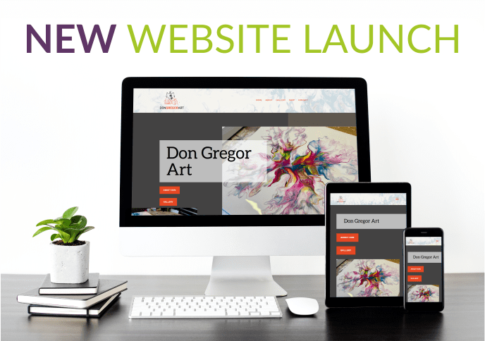 New website launch – Don Gregor Art