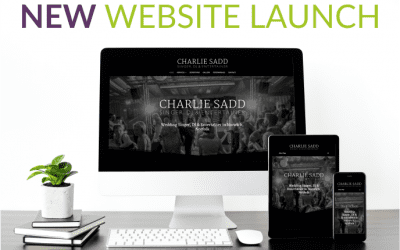 New website launch – Charlie Sadd – Singer, DJ & Entertainer
