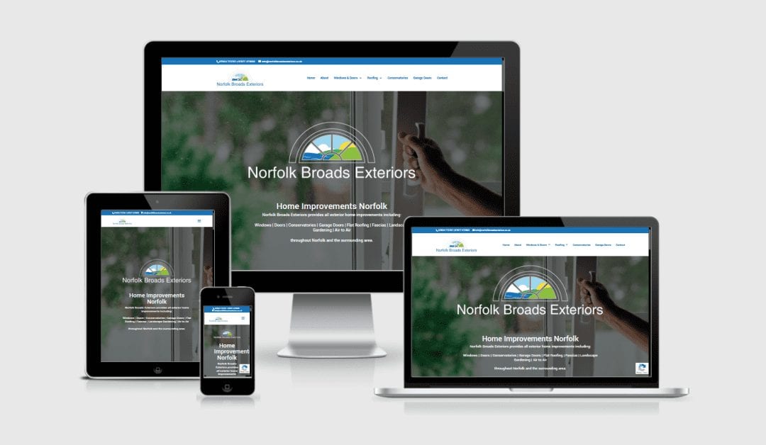 New Website Launch – Norfolk Broads Exteriors