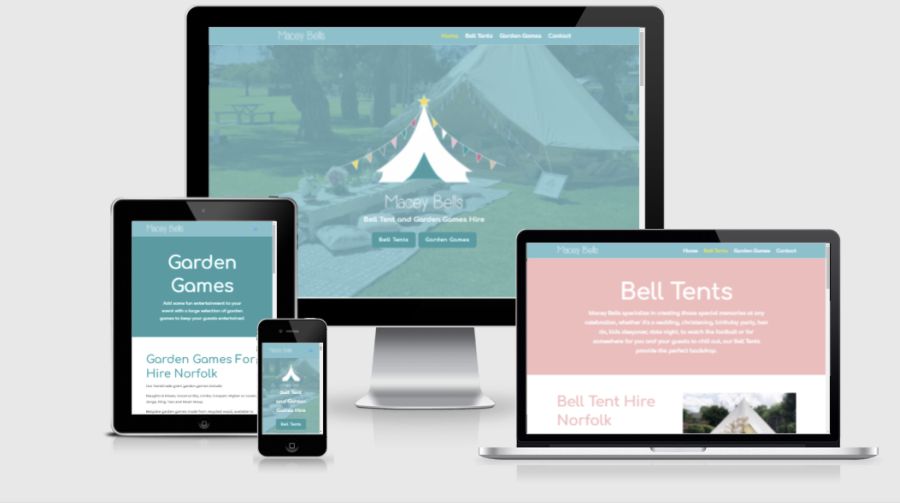 New website launch – Macey Bells